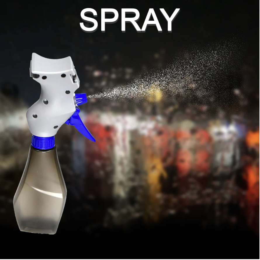 Glass Cleaner Brush – 3-in-1 Spray Type Tool | Velvet Wipe