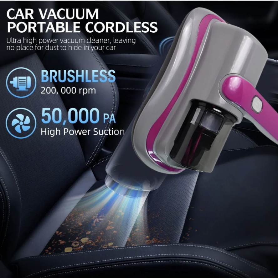 Low Noise Handheld Vacuum Cleaner – Powerful, Cordless | Storenzo