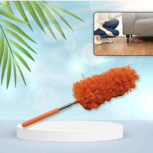 Microfiber Duster – Extendable & Washable Cleaning Tool | Velvet Wipe