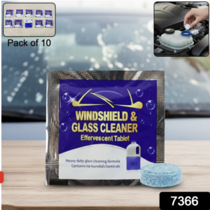 Car Wiper Detergent Tablets – Pack of 10 for Clear Windshield