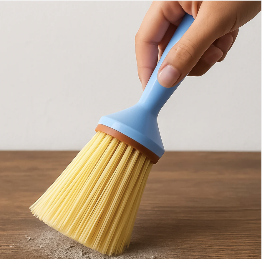 Short Handle Plastic Cleaning Brush – Durable Multi-Purpose Scrubber - Image 4