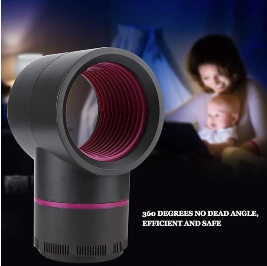USB Electric Mosquito Killer Lamp – Silent, Baby-Safe Trap