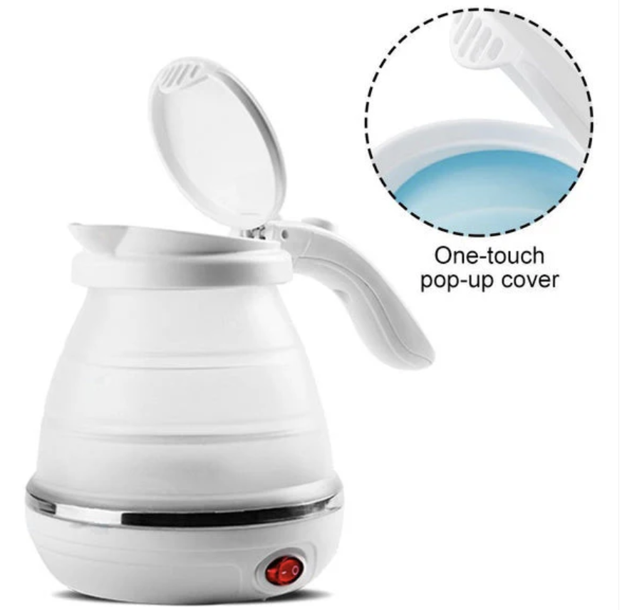 Foldable Electric Kettle – Portable 0.6L Travel Boiler | Siplix