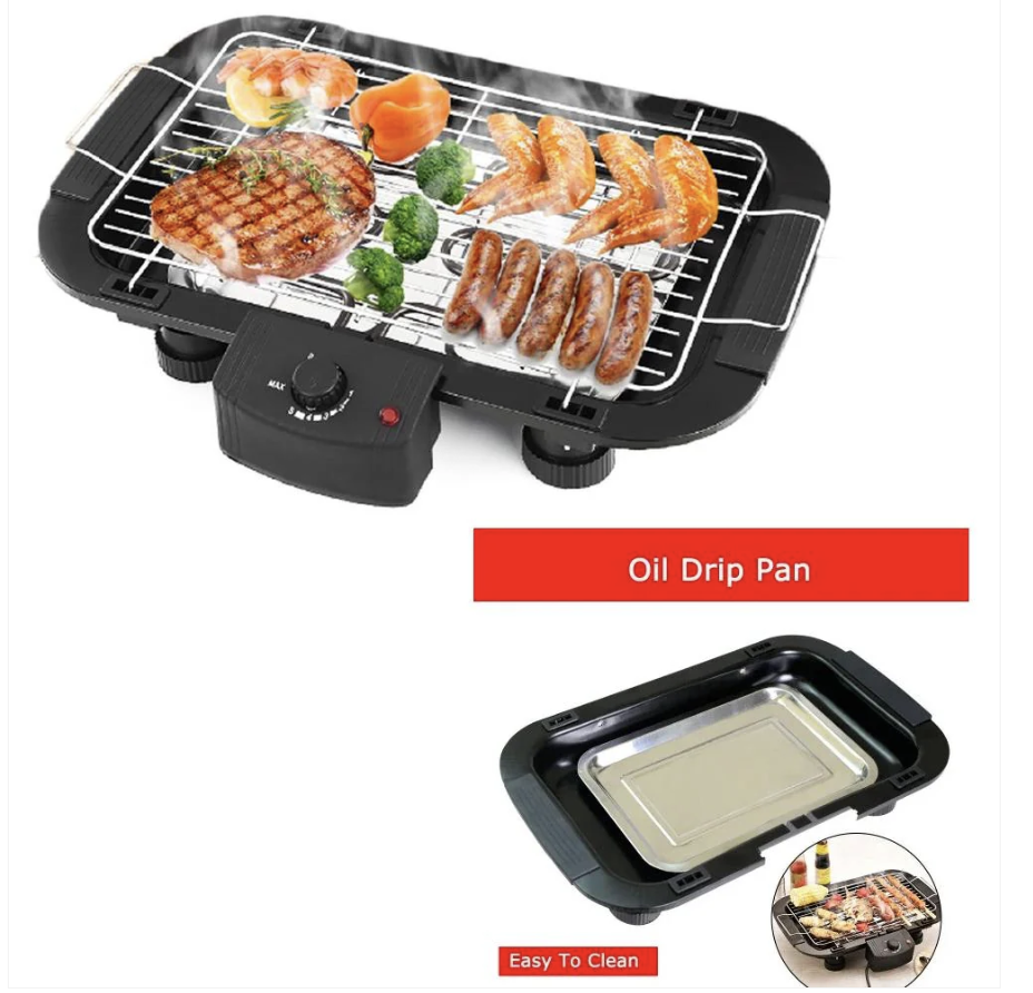 Smokeless Electric Grill – 2000W Indoor Barbecue | Siplix - Image 3