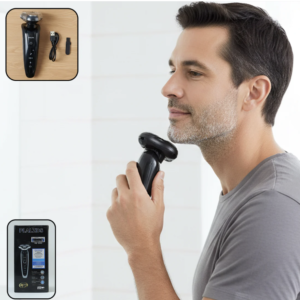Rechargeable Electric Rotary Shaver – Precise 3D Floating Head