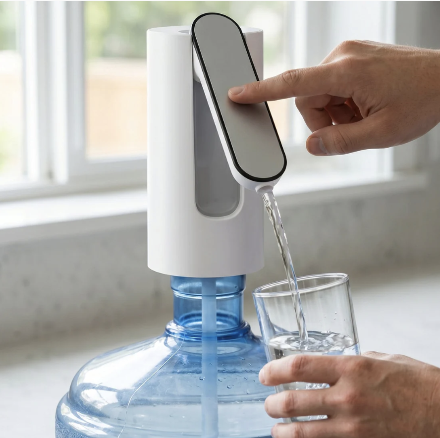 Foldable Electric Water Dispenser Pump – USB Rechargeable & Convenient
