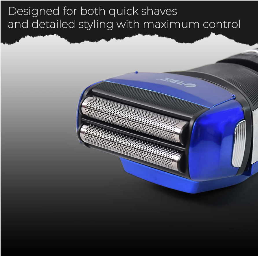 Electric Foil Shaver – Rechargeable Dual Head for Smooth Grooming
