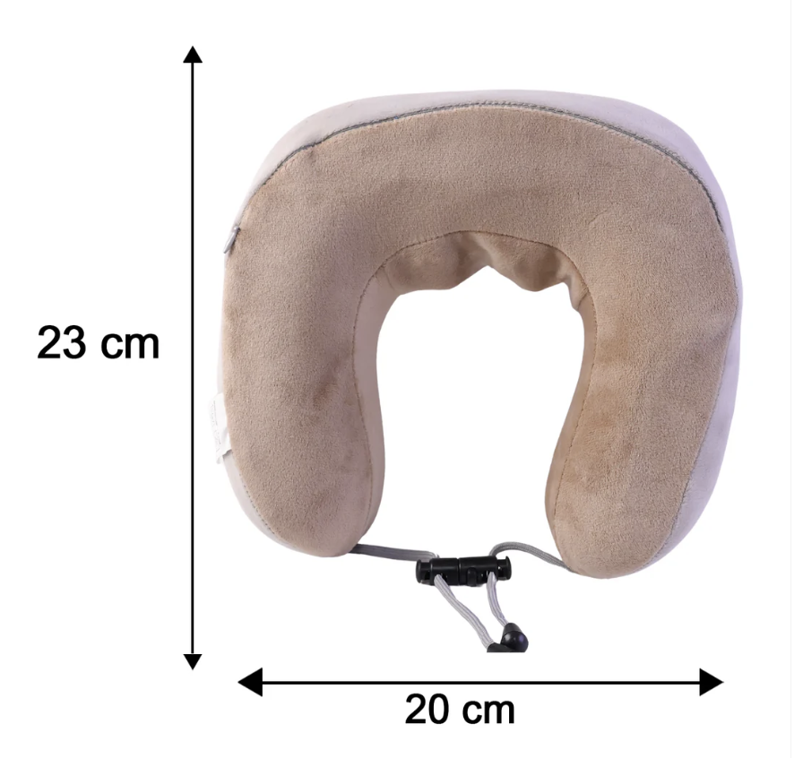 U-Shaped Electric Neck Massage Pillow – Cordless & Rechargeable