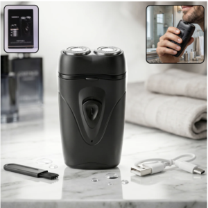 Portable Electric Shaver for Men – Compact, Rechargeable & Cordless