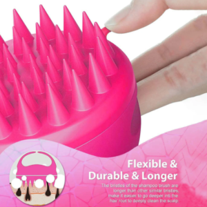 Scalp Massager Comb – Soft Silicone Brush for Hair Health | Velvet Wellness