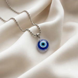 Evil Eye Pendant Necklace – Unisex Turkish Protection Charm