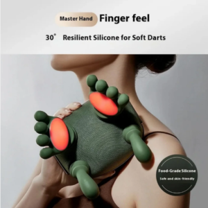 Neck & Shoulder Massager – Rechargeable Kneading with Heat Therapy