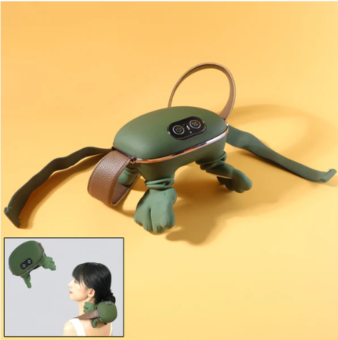 Neck & Shoulder Massager – Rechargeable Kneading with Heat Therapy