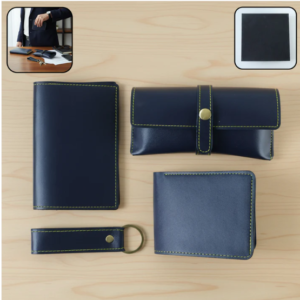 Men's Wallet Gift Set – Complete 4-in-1 Leather Combo for Men