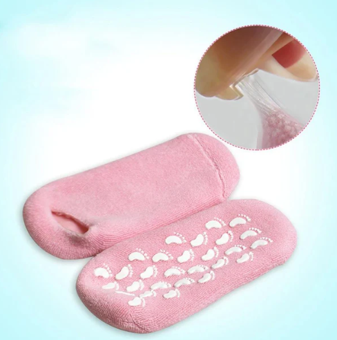 Silicone Moisturizing Feet Socks Gel – Softens & Hydrates Dry Heels