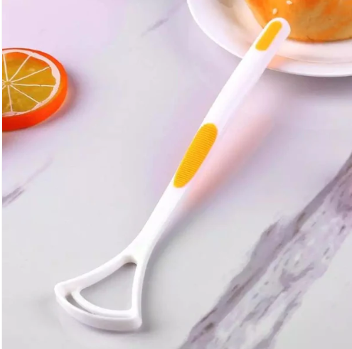 Tongue Cleaner Brush – Silica Handle, Bad Breath Removal (2-Pc) | MintGuard