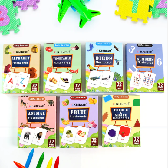 Early Learner Flashcard Set – 224 Durable Educational Cards - Image 3