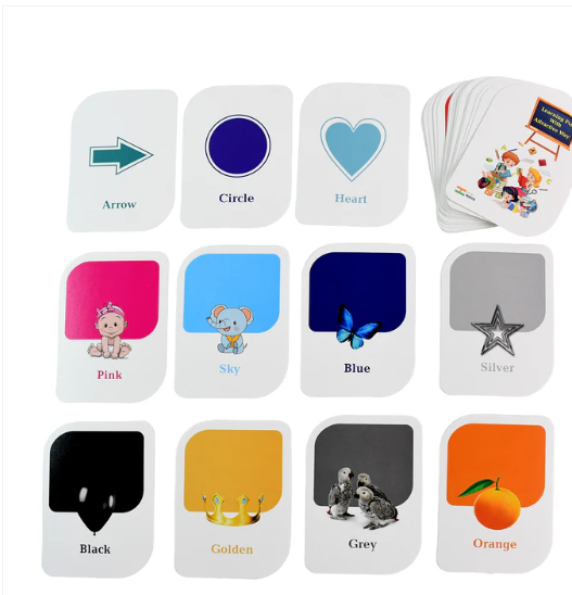 Color & Shape Flashcards – 32-Piece Early Learning Set for Toddlers - Image 4