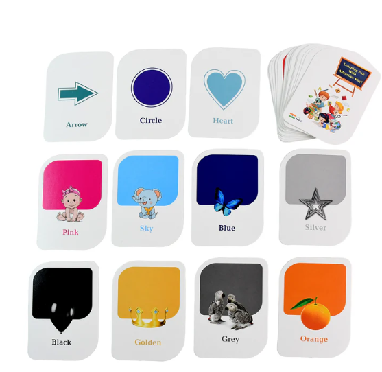 Color & Shape Flashcards – 32-Piece Early Learning Set for Toddlers - Image 5