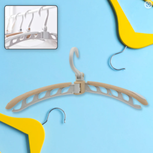 Portable Folding Hanger – 360° Rotating, Travel-Friendly | Organivo
