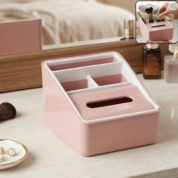 Plastic Multipurpose Storage Organizer Box – Space-Saving & Durable