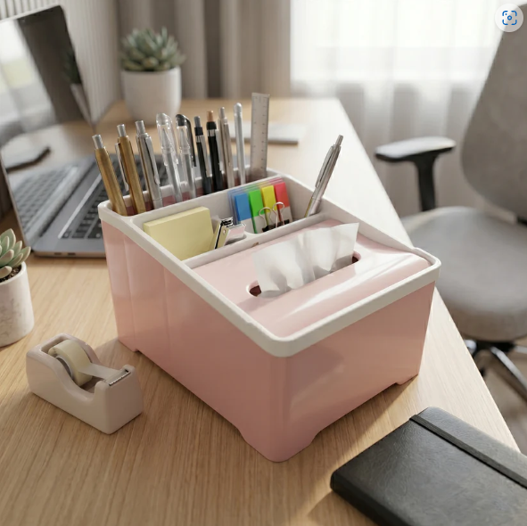 Plastic Multipurpose Storage Organizer Box – Space-Saving & Durable