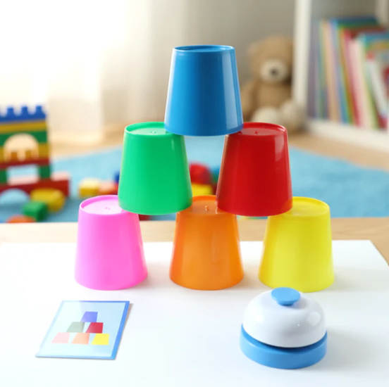 Cup Stacking Game Set – Boost Kids' Coordination & Fun - Image 3