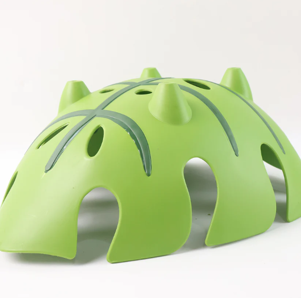Leaf-Shaped Plastic Fruit Basket – Ventilated & Durable Design