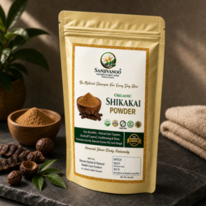 Sanjivanoo Shikakai Powder Natural Herbal Hair Cleanser Shampoo (200 GM)