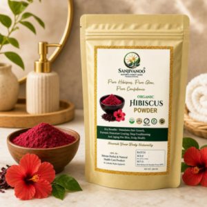 Sanjivanoo Hibiscus Powder Hair Growth Skin Care Herbal (200 GM)
