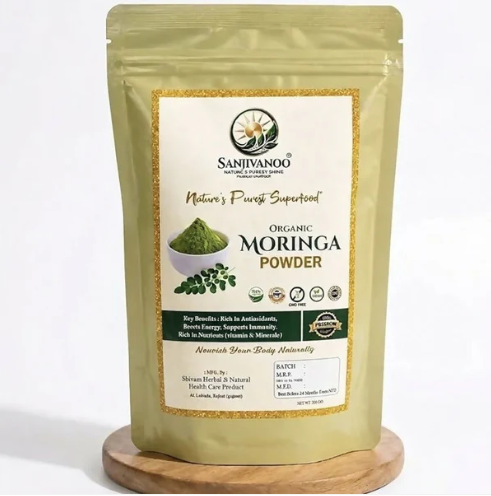 Sanjivanoo Organic Moringa Powder – Premium Natural Superfood 200 GM - Image 4