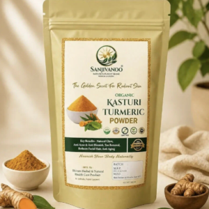 Sanjivanoo Kasturi Turmeric Powder Skin Glow Anti Acne Care (200 GM)