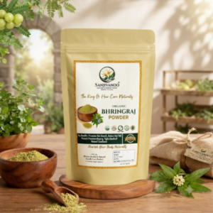 Sanjivanoo Bhringraj Powder Hair Growth Anti Hair Fall Herb (200 GM)