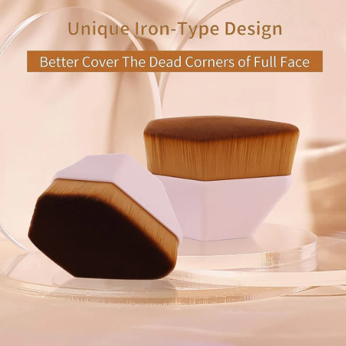Foundation Makeup Brush – Soft Bristles & Portable Case | BeautyBare