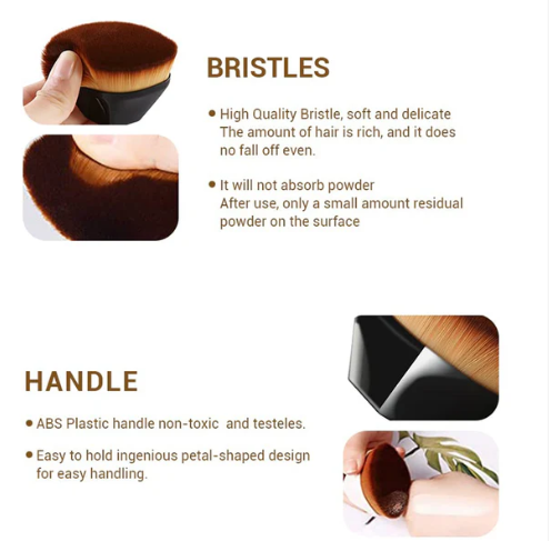 Foundation Makeup Brush – Soft Bristles & Portable Case | BeautyBare