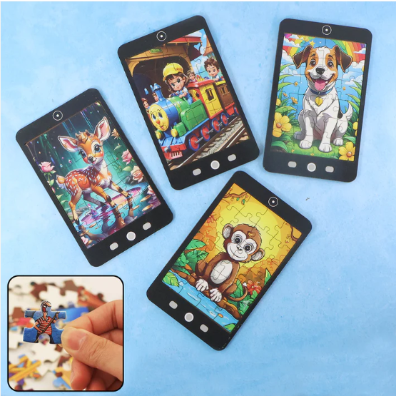 Kids Jigsaw Puzzle – Engaging Cartoon Educational Toy for Toddlers