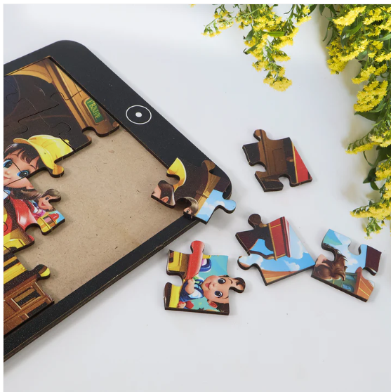Kids Jigsaw Puzzle – Engaging Cartoon Educational Toy for Toddlers - Image 2