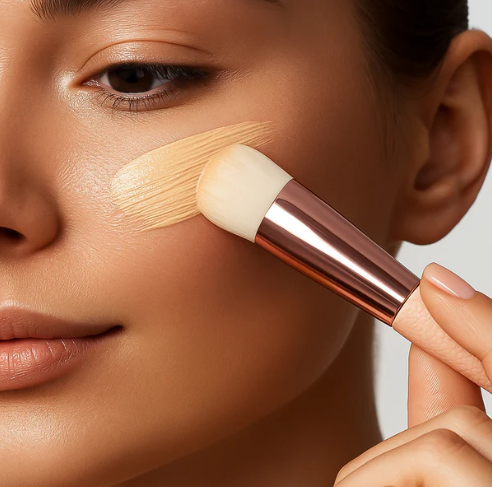 Soft Makeup Brush for Flawless Face Blending – Gentle & Precise - Image 4