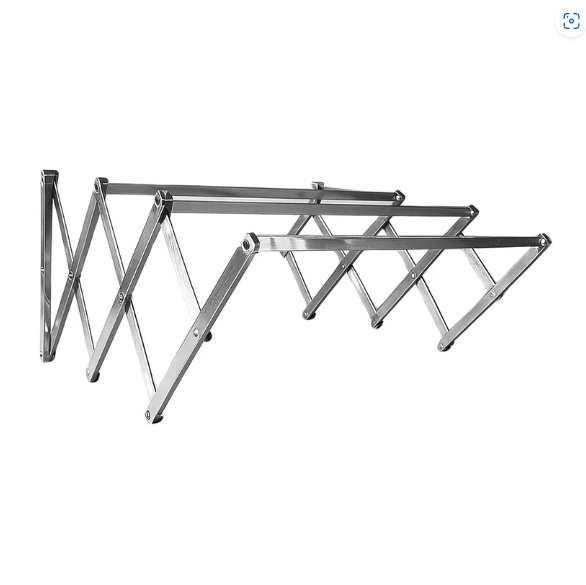 Stainless Steel Folding Clothes Drying Rack – Space-Saving & Durable