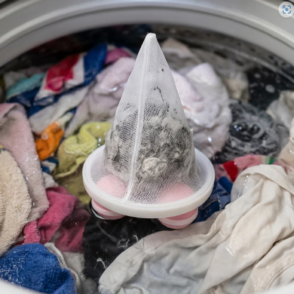 Washing Machine Floating Hair Lint Catcher – Reusable Mesh Filter Balls for Clean Laundry