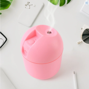 USB Mini Air Humidifier – Portable 250ml Quiet Cool Mist with LED