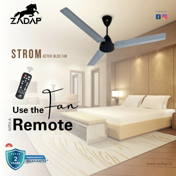 High Speed BLDC Ceiling Fan – Energy Efficient & Silent Operation