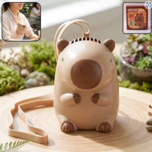 Mini Bear Fan – Rechargeable & Portable for Outdoor Use