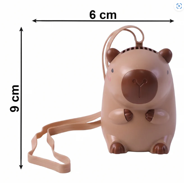 Mini Bear Fan – Rechargeable & Portable for Outdoor Use