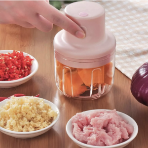 Electric Mini Garlic Chopper – USB Rechargeable 250ml | Quickslice