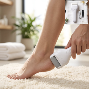 Electric Foot File – Rechargeable Callus Remover | AuriGlam