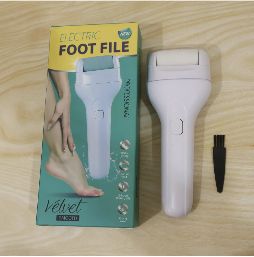 Electric Foot File – Rechargeable Callus Remover | AuriGlam