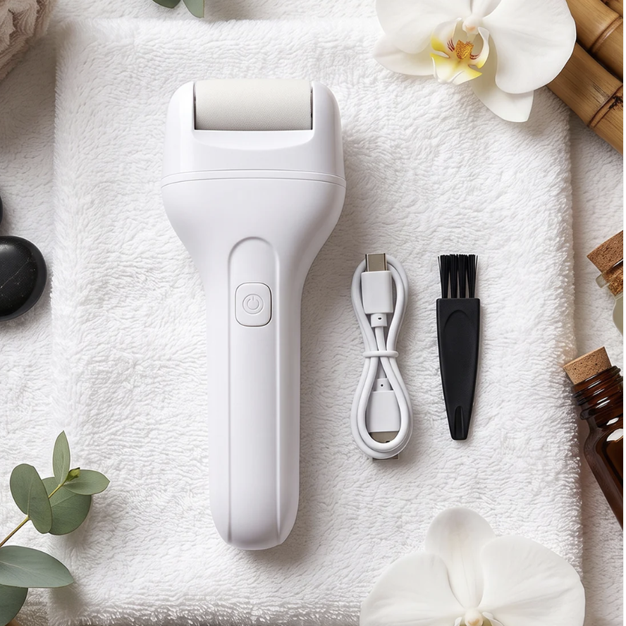 Electric Foot File – Rechargeable Callus Remover | AuriGlam