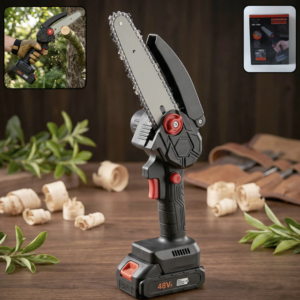 Mini Cordless Electric Chainsaw – Portable & Powerful for Garden Tasks