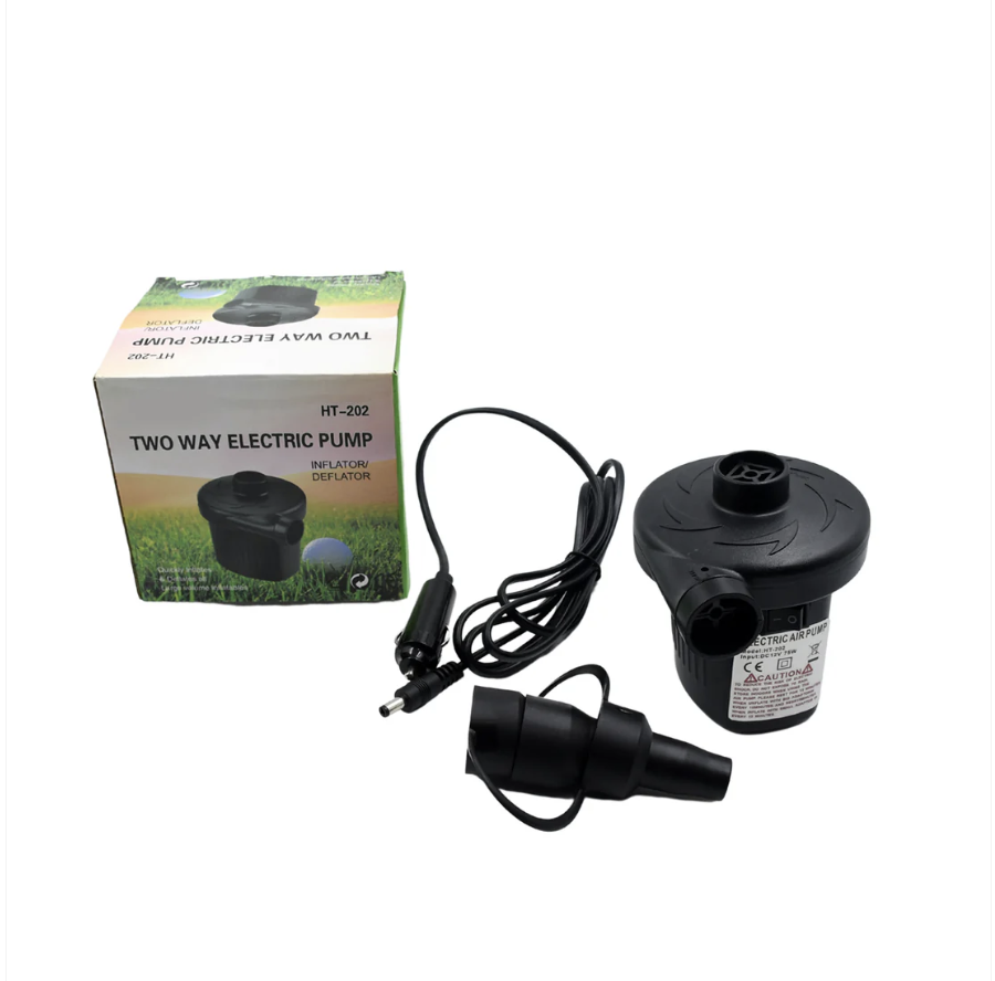 Electric Air Pump – Fast Inflate/Deflate for Home & Travel | FitFuzion